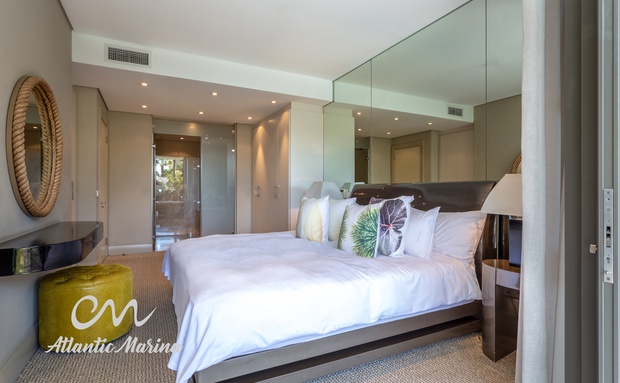 Kylemore G11 luxury two bedroom private pool private garden cape town accommodation atlantic marina v&a waterfront 